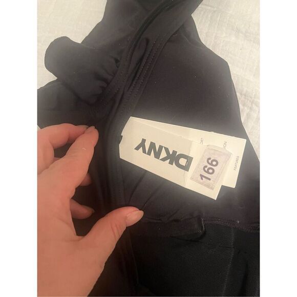 DKNY Women's Ruffle-Trim One-Piece Swimsuit NEW NWT - Picture 5 of 7